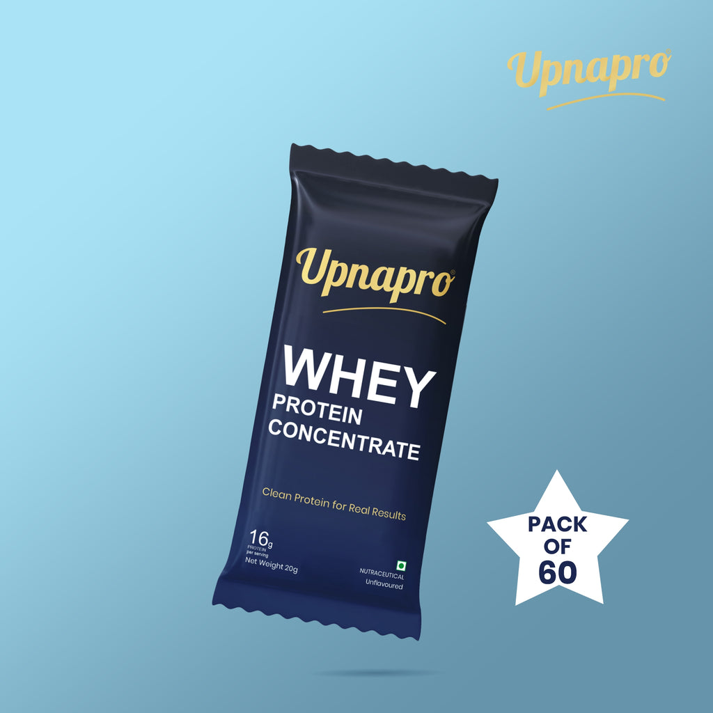 Whey Protein Concentrate (Unflavored) | Pack of 60